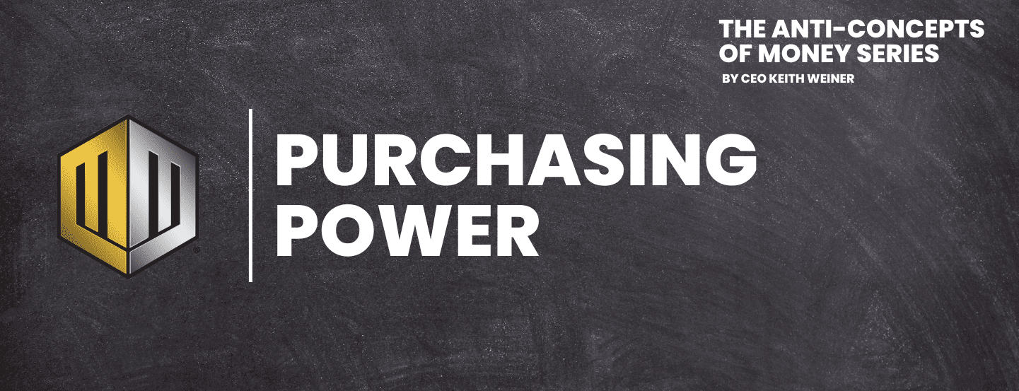 Anti-Concept Purchasing Power