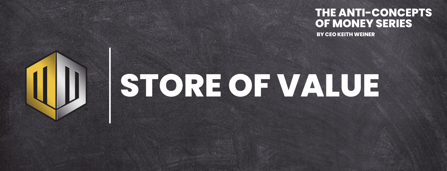 Anti-Concept Store of Value