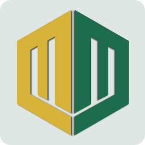 MM green and gold icon