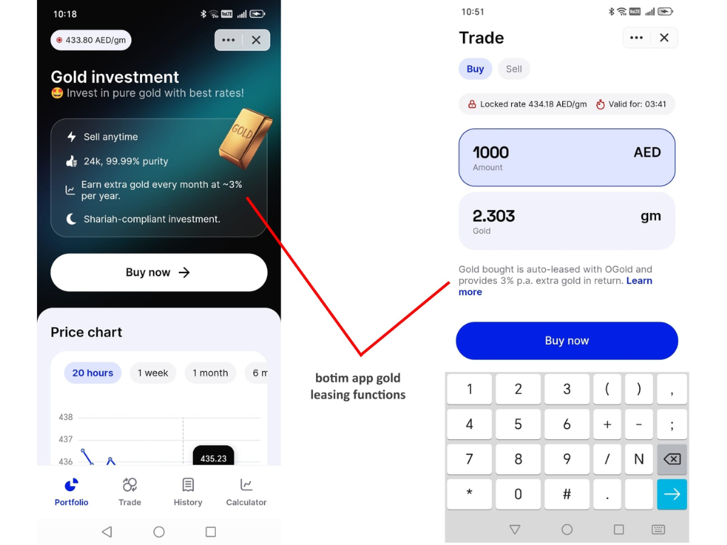 Botim app features image