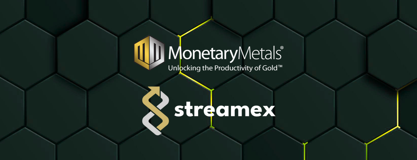 Monetary Metals Enters into Exclusive Partnership with Streamex (Nasdaq: BSGM) to Create Tokenized Yield-Bearing Gold Products